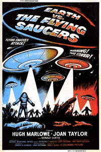 Earth Vs. The Flying Saucers Movie Poster Masterprint, 11x17