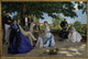 Frederic Bazille French School Poster Print showcasing classic art style.