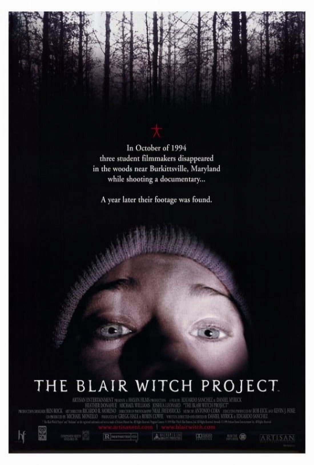The Blair Witch Project movie poster print 27x40