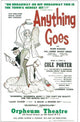 Anything Goes Broadway Movie Poster 11x17