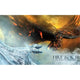 Fire & Ice Movie Poster Print showcasing vibrant colors and dramatic imagery.