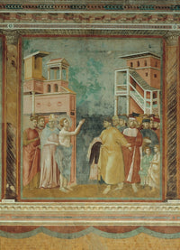Stories of St. Francis: Renunciation of Wealth Poster Print