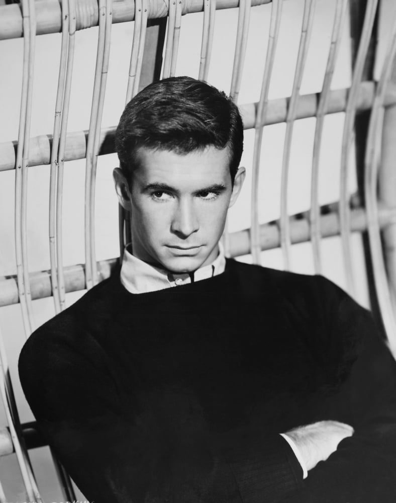 Anthony Perkins Portrait Poster Print - 8 x 10 and 24 x 30 sizes available.