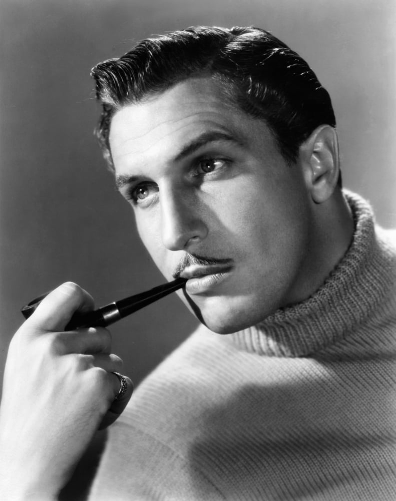 Vincent Price 1939 vintage photo print, available in multiple sizes.