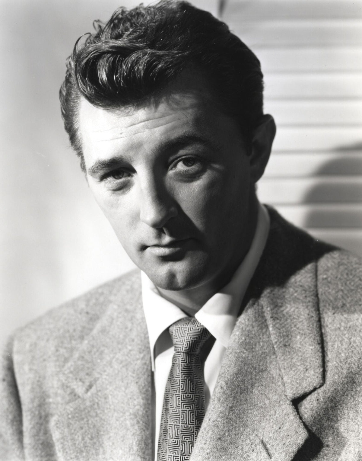 Robert Mitchum classic photo print, available in multiple sizes.
