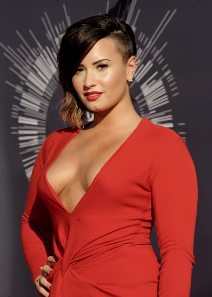 Demi Lovato at the MTV Video Music Awards 2014 photo print