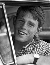 Ron Howard smiling photo print - iconic Hollywood image.