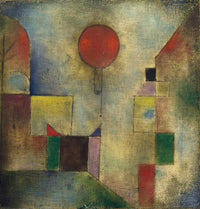 Paul Klee Red Balloon 1922 Poster Print - Art Decor