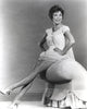Janet Leigh iconic photo print sitting on a sofa