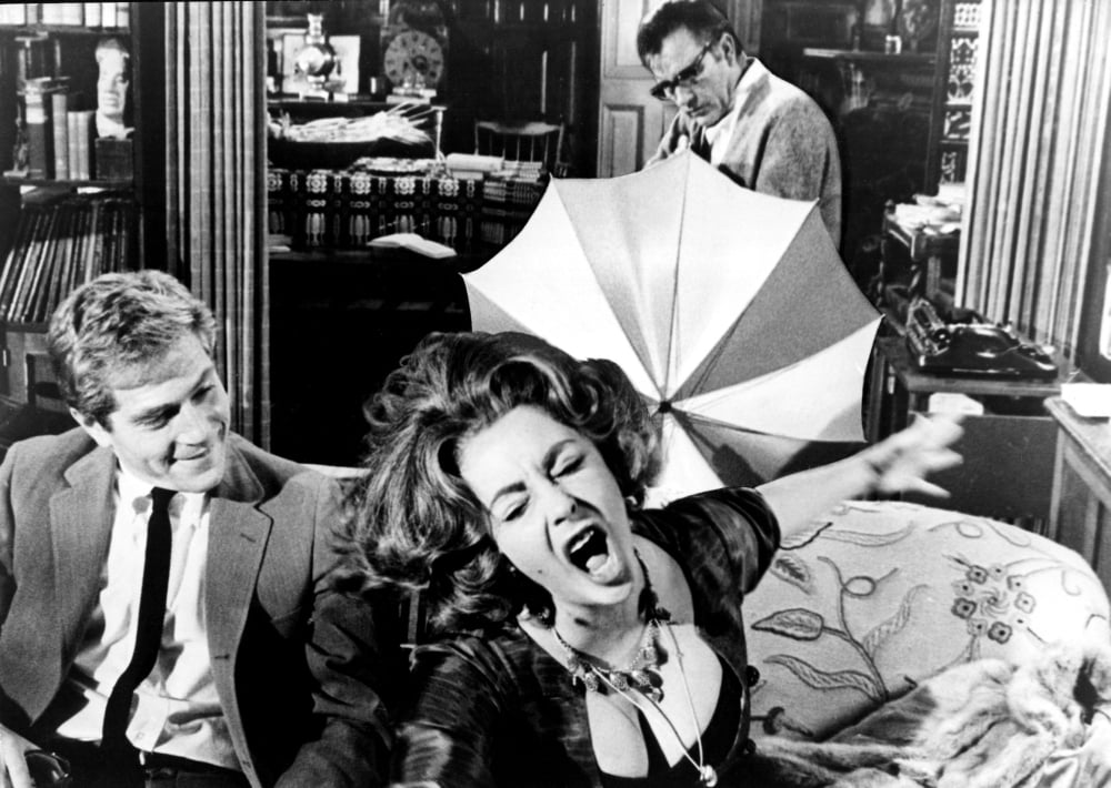 Who's Afraid of Virginia Woolf 1966 Photo Print featuring Elizabeth Taylor and Richard Burton.