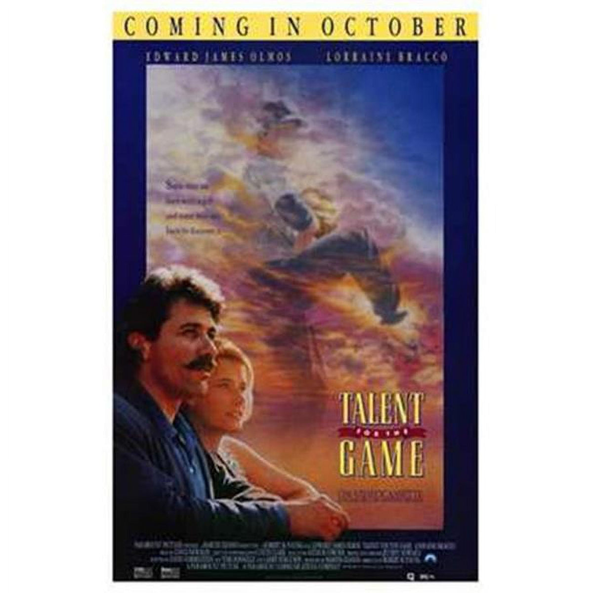 Talent for the Game Movie Poster 11x17 print showcasing sports inspiration.