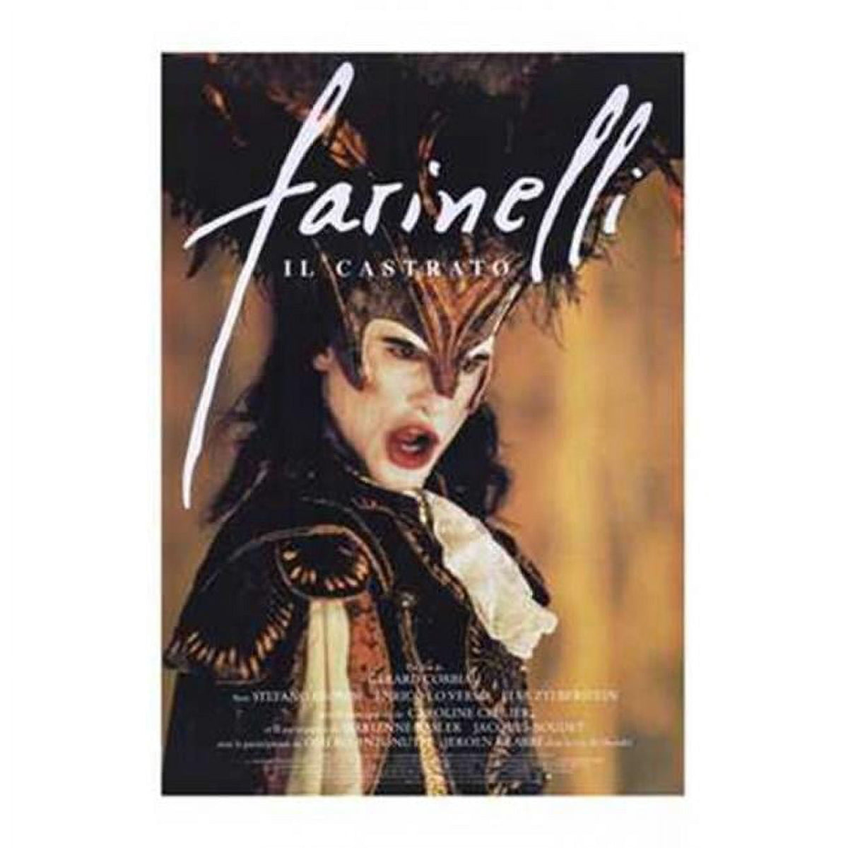 Farinelli movie poster 11x17 print showcasing the legendary castrato singer.