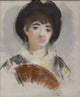 Portrait of Countess Albazzi art print by Édouard Manet