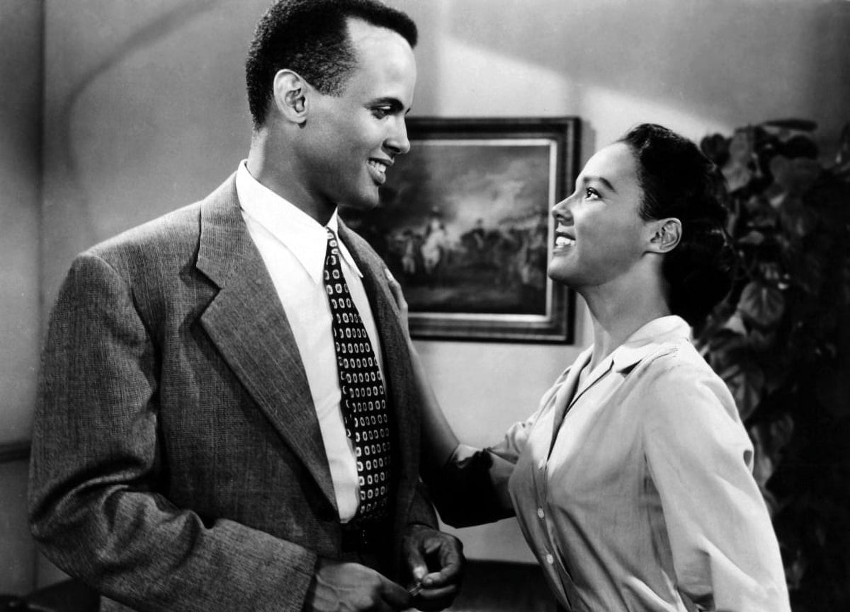 Bright Road From Left photo print featuring Harry Belafonte and Dorothy Dandridge.