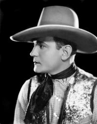 Buck Jones vintage photo poster print by W.F. Seeley, 1920s style