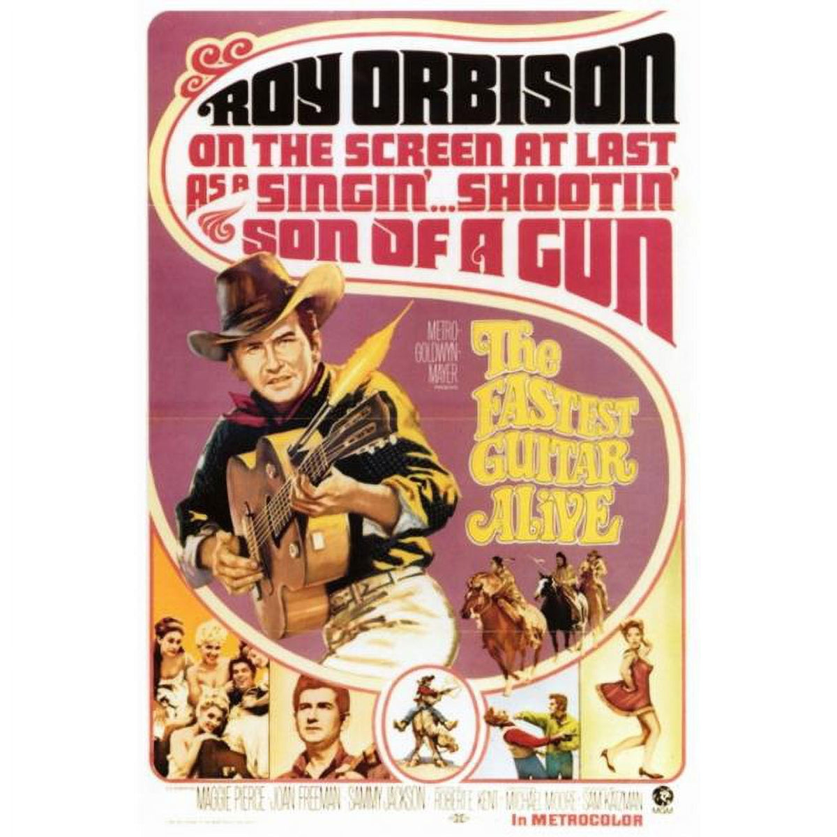 Fastest Guitar Alive movie poster print 27x40 inches.