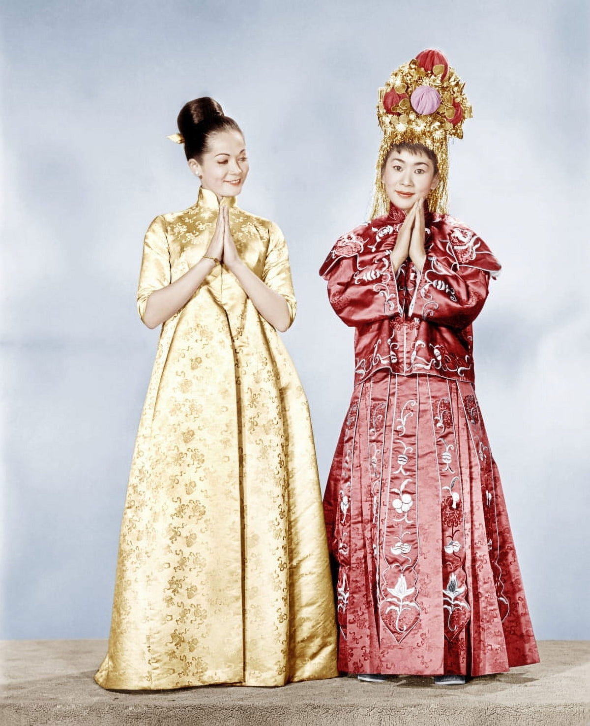 Flower Drum Song photo print featuring Nancy Kwan and Miyoshi Umeki from the 1961 film.
