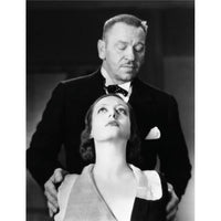 Grand Hotel photo print featuring Joan Crawford and Wallace Beery from 1932 film