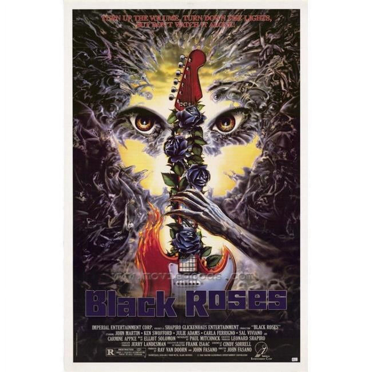 Black Roses Movie Poster Print in 27x40 size