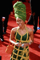 Erykah Badu arriving at the Academy Awards March 2000 poster print