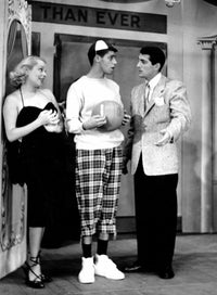 Film still featuring Martin and Lewis photo print in high quality.