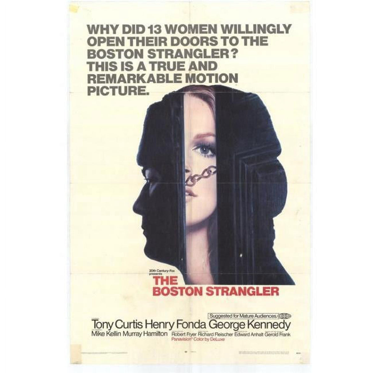 The Boston Strangler Movie Poster Print - 27x40
