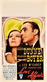 Love Affair Movie Masterprint Poster featuring Irene Dunne and Charles Boyer.