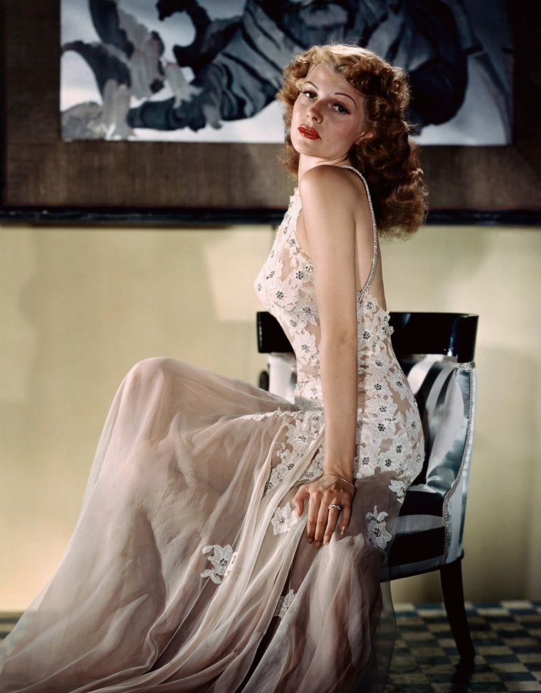 Rita Hayworth Vintage Photo Print from the 1940s, 8x10