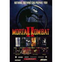 Mortal Kombat video game movie poster 11 x 17