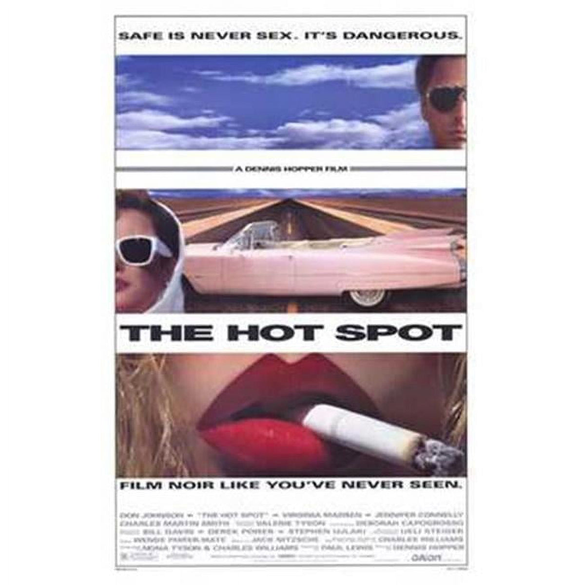 The Hot Spot Movie Poster 11x17 print featuring vibrant design.