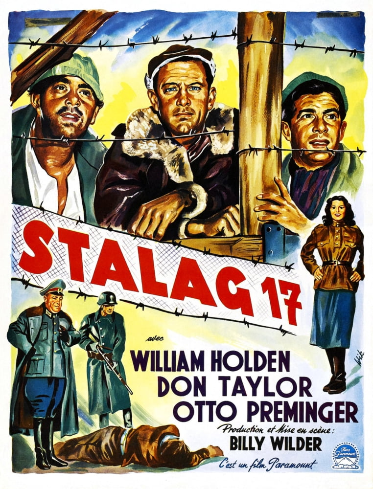 Stalag 17 Movie Masterprint Poster from the 1953 classic film