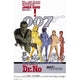 Dr. No Movie Poster Print featuring iconic James Bond imagery.