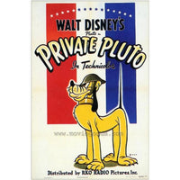 Private Pluto Movie Poster Print 27x40 vibrant animation art
