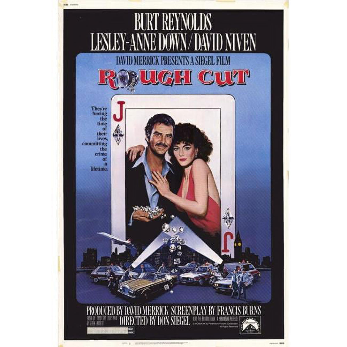 Rough Cut Movie Poster Print - 27x40 inches, showcasing cinematic art.
