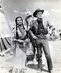 Debra Paget in Native American Outfit Photo Print