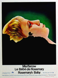 Rosemary's Baby movie poster masterprint featuring Mia Farrow, 1968, 11x17.