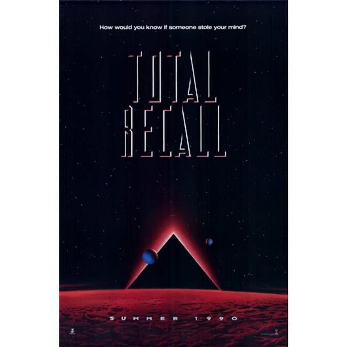 Total Recall Movie Poster 11x17 - Classic Sci-Fi Art Print