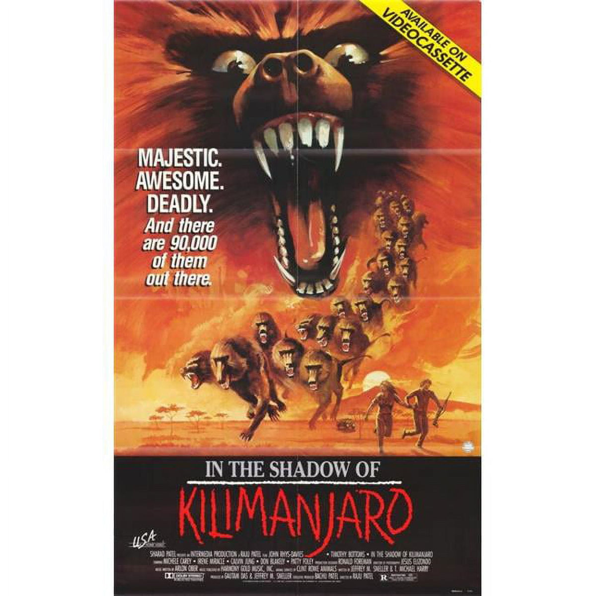 In the Shadow of Kilimanjaro Movie Poster Print
