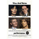 Performance Movie Poster Print in 27x40 size, perfect for film enthusiasts.