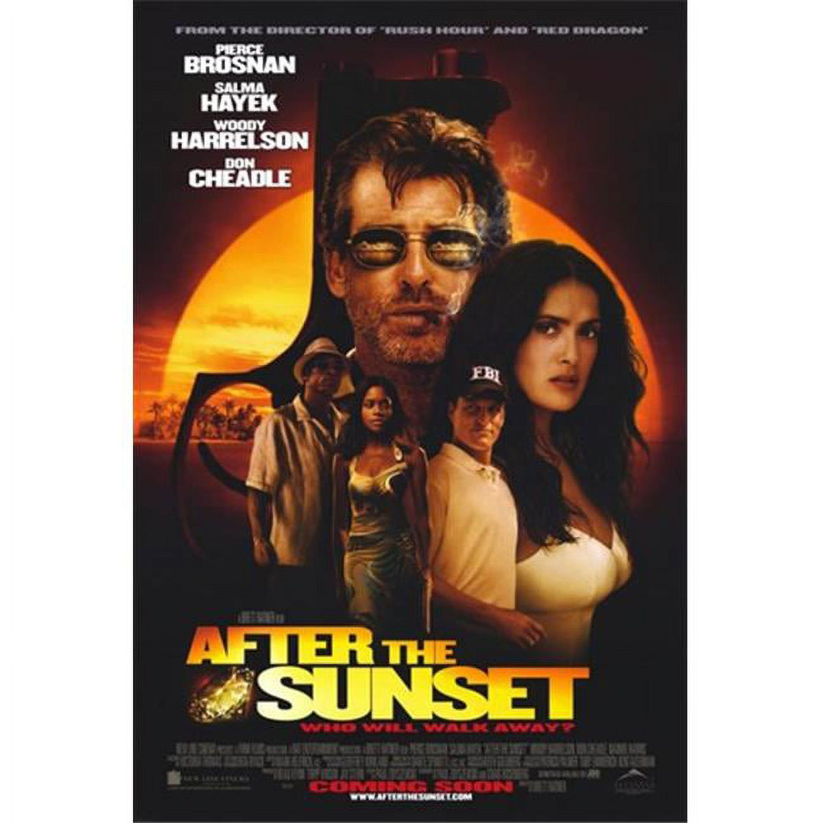 After the Sunset Movie Poster - 11x17 print featuring cinematic art.