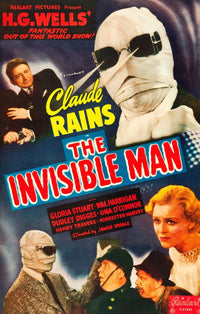 The Invisible Man 1933 Movie Poster Art Masterprint