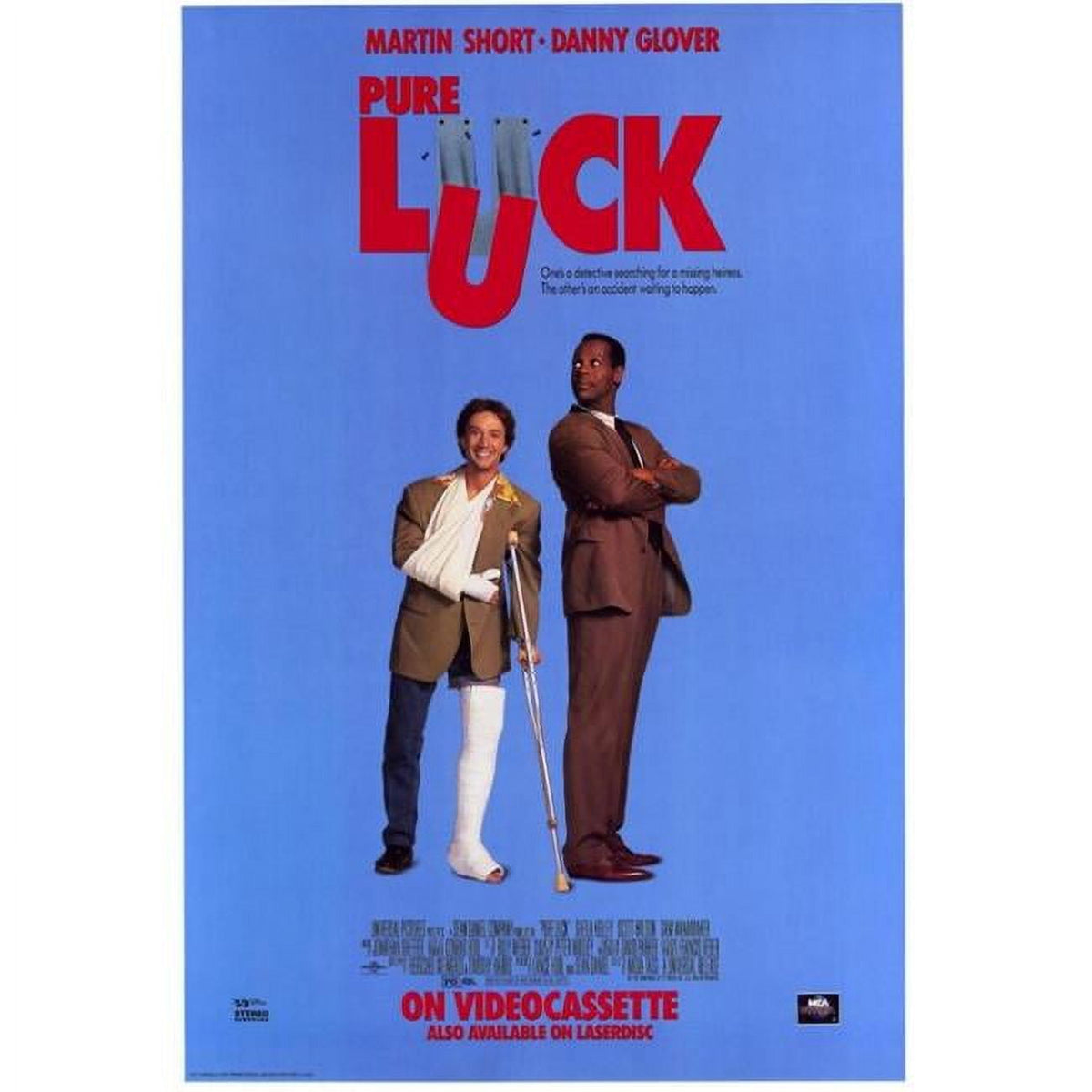 Pure Luck Movie Poster Print - 27 x 40 inches