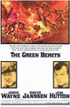 Green Berets Movie Poster 11x17 print showcasing military action.