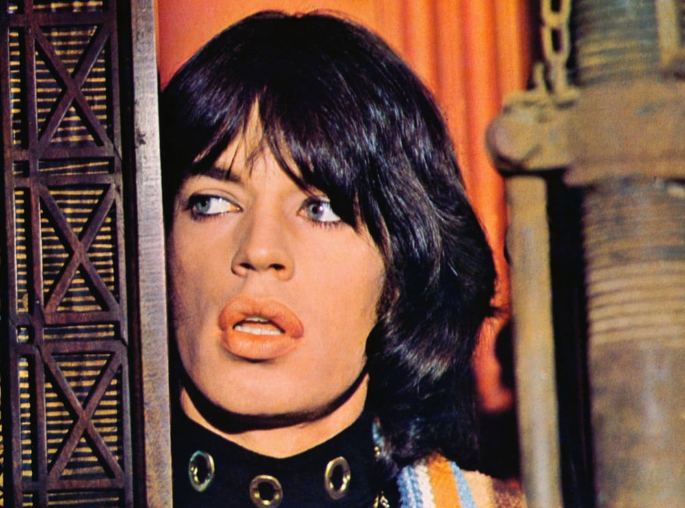 Mick Jagger 1970 performance photo print poster