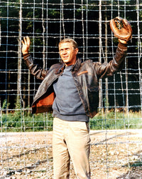 The Escape movie poster featuring Steve McQueen in 1966 film.