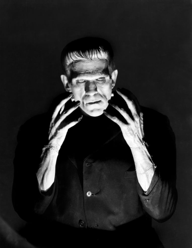 Frankenstein Photo Print featuring Boris Karloff, classic horror film art