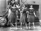 Candid photo print of The Andrews Sisters performing, captured in vibrant detail.