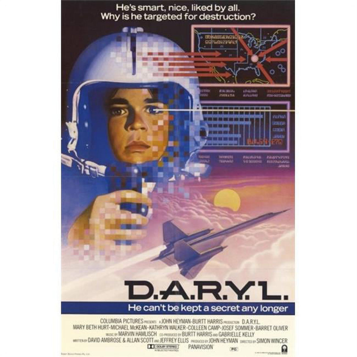 Daryl Movie Poster 11x17 art print for film lovers