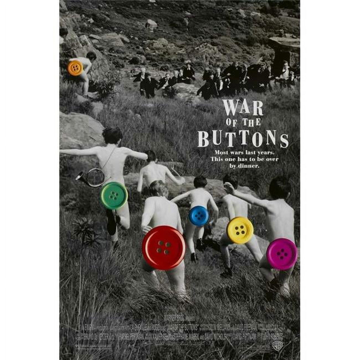 The War of the Buttons movie poster print 27x40