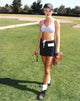 Josie Bissett portrait photo print in stylish outfit